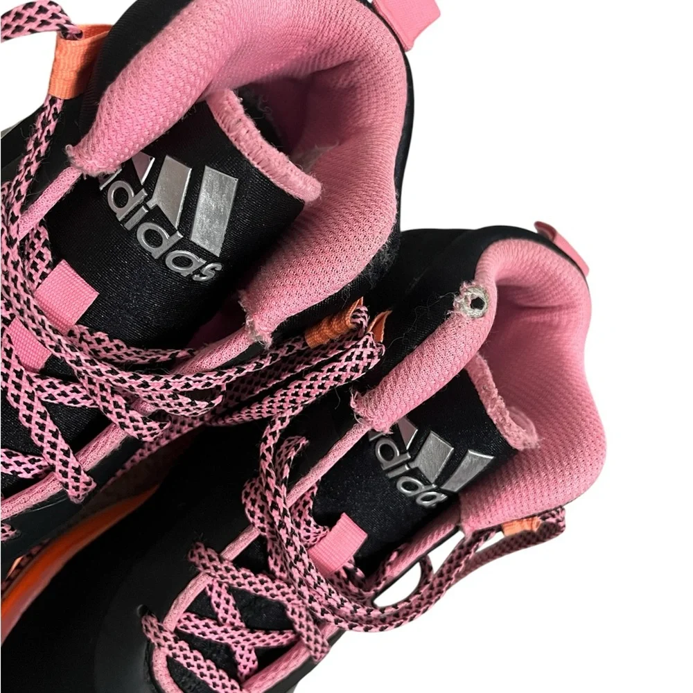 Adidas youth size 3 Shoes - Black, Pink, and Orange - Picture 10 of 10
